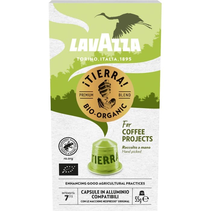 Lavazza Tierra for Planet Kaffekapslar 10st från Lavazza - köp hos Delitea