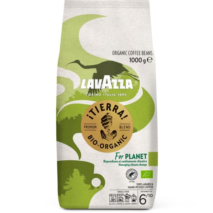 Lavazza Tierra Organic Hela Bönor 1kg