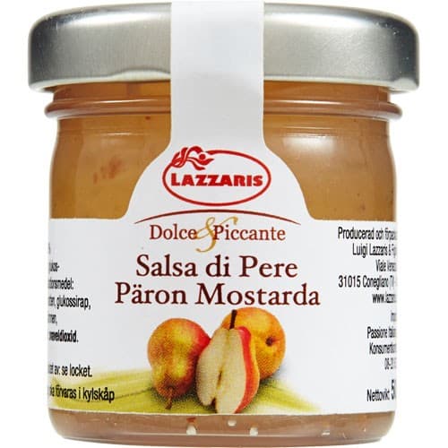 Lazzaris Päron Mostarda 50g från Lazzaris – köp hos Delitea
