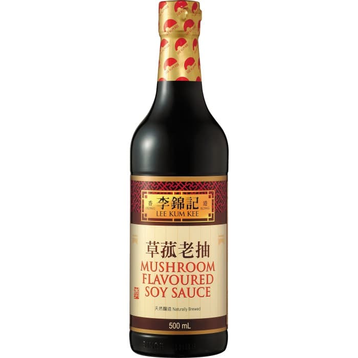 Lee Kum Kee Mushroom Flavoured Soy Sauce 500ml