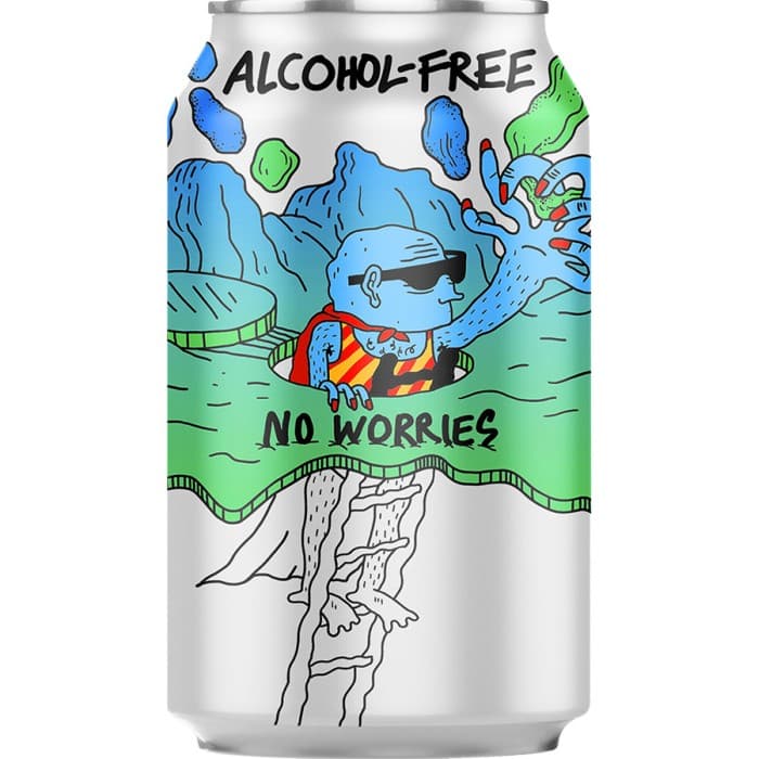 Lervig No Worries 0,5% Alkoholfri 33cl från Lervig – köp hos Delitea