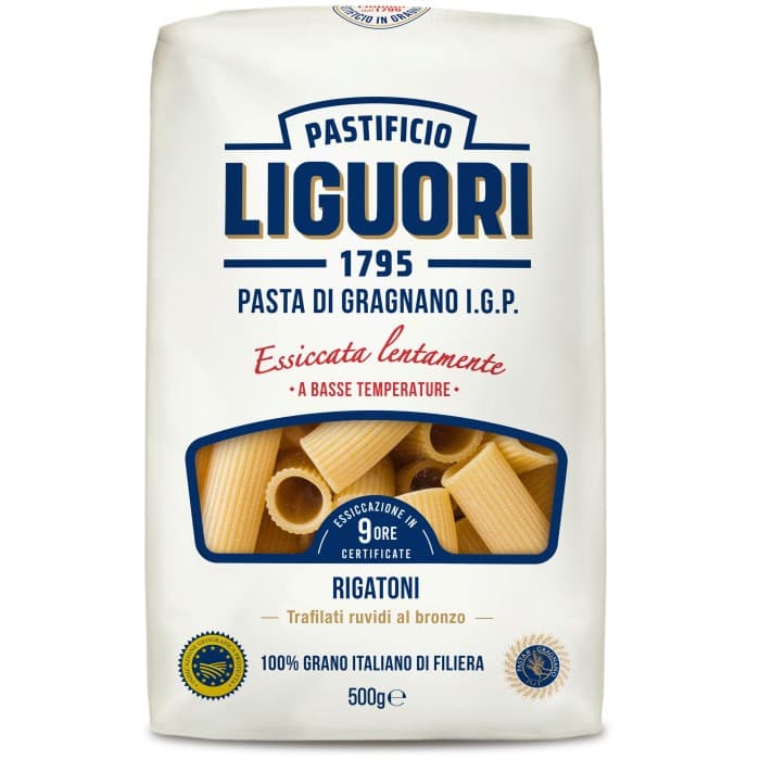 Liguori Rigatoni No 46 IGP 500g från Pastificio Liguori – köp hos Delitea