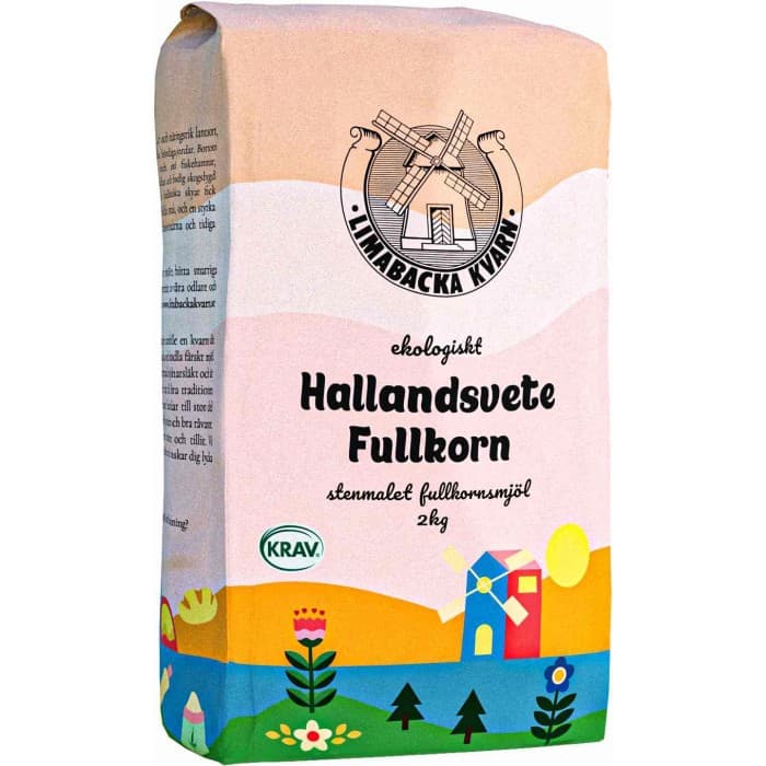 Limabacka Kvarn Halländskt Lantvete Fullkorn 2kg från Limabacka Kvarn – köp hos Delitea