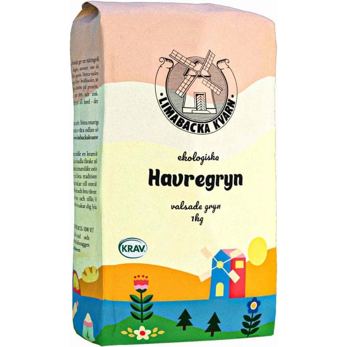 Limabacka Kvarn Havregryn 1kg