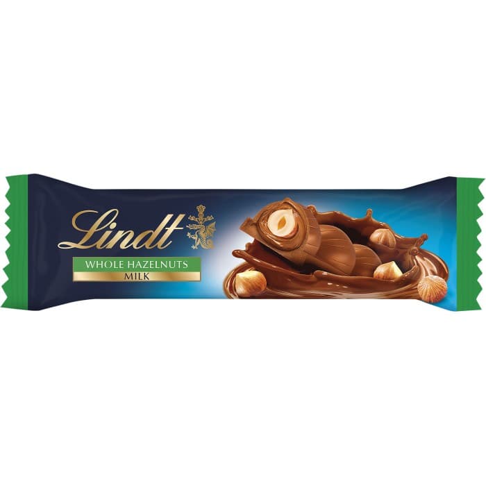 Lindt Bar Milk Hazelnut 35g – från Lindt – 20 kr – hos Delitea