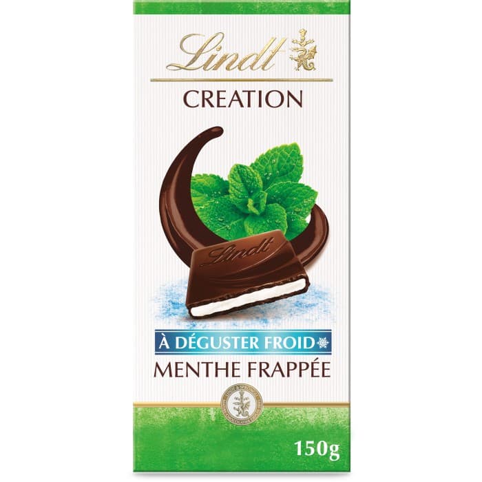 Lindt CREATION Uppfriskande Mint Mjölkchoklad 150g från Lindt – köp hos Delitea