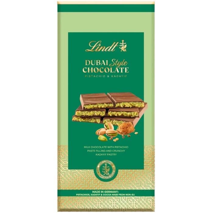 Lindt Dubai Style Chocolate Tablet 150g – från Lindt – 129 kr – hos Delitea