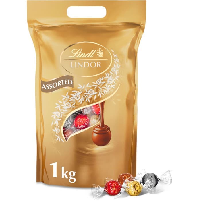 Lindt LINDOR Assorted Chokladpraliner 80st, 1kg