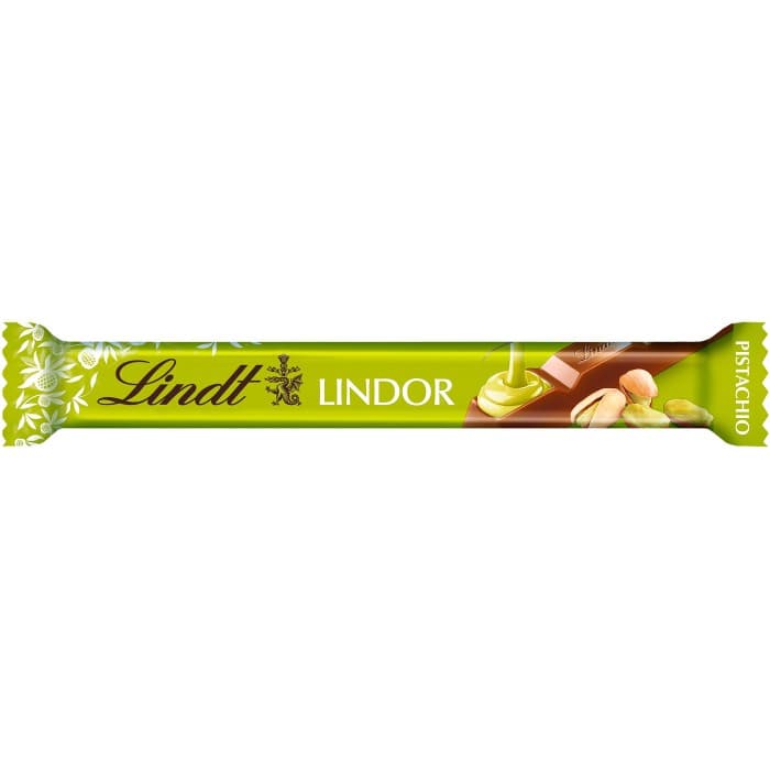 Lindt LINDOR Pistage Mjölkchoklad Stick 38g från Lindt – köp hos Delitea