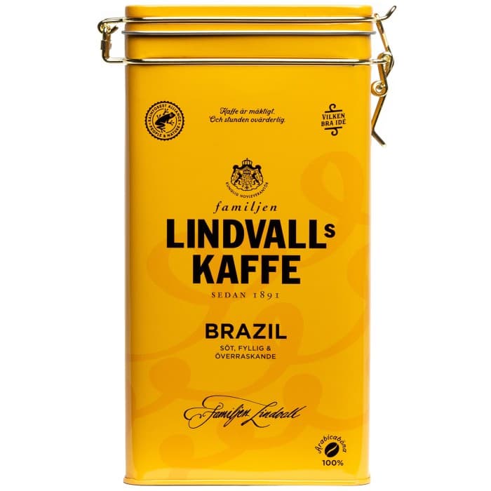 Lindvalls Kaffeburk Brazil – från Lindvalls Kaffe – 99 kr – hos Delitea