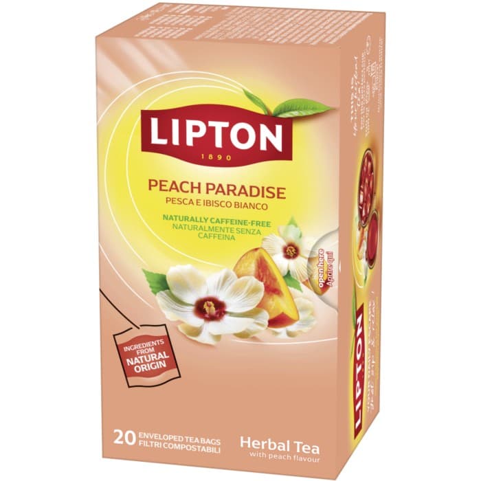 Lipton Örtte Peach Paradise 20 st – från Lipton – 26 kr – hos Delitea