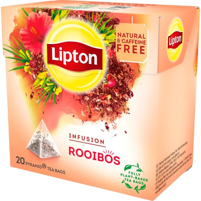 Lipton Rooibos Infusion Tea Tepåsar 20-pack