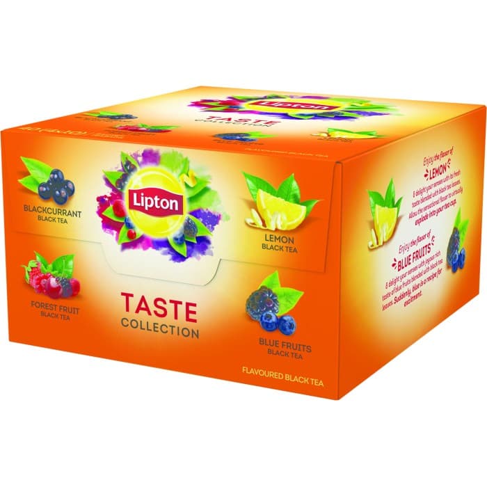 Lipton Svart te Collection Taste Tepåsar 40-pack
