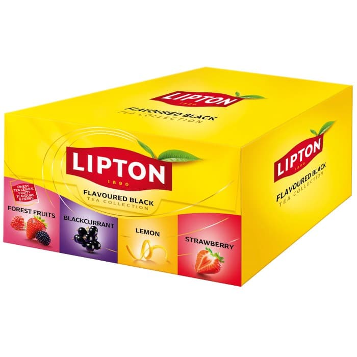 Lipton Te Collection 4 Sorter Tepåsar 40-pack från Lipton – köp hos Delitea