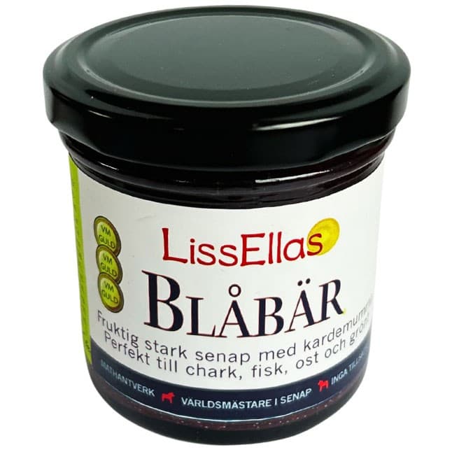 LissEllas Blåbärssenap 150g