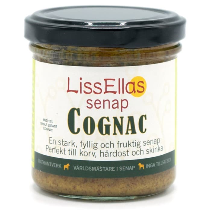 LissEllas Cognac Senap 150g