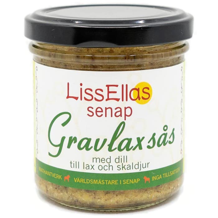 LissEllas Gravlaxsås 150g