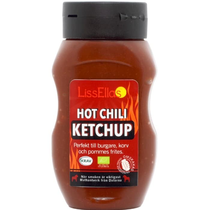 LissEllas Hot Chili Ketchup 330g – från LissEllas Senap – 169 kr – hos Delitea