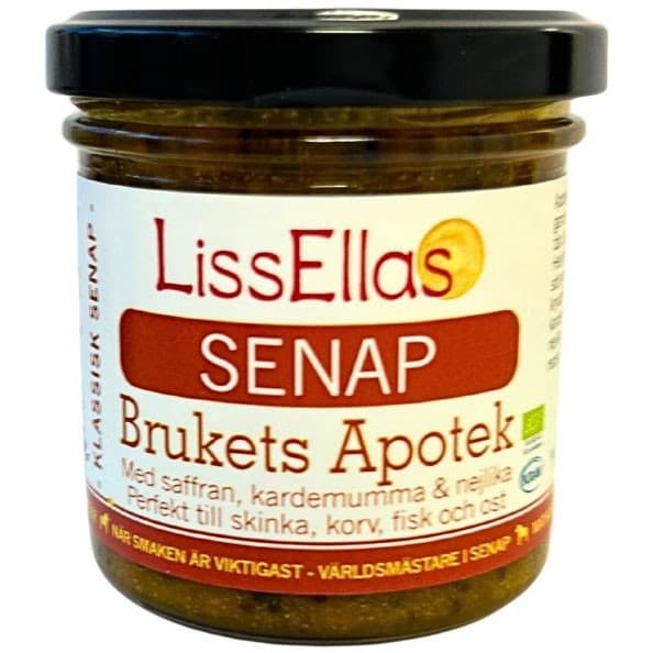 LissEllas Senap Brukets Apoteksenap 150g