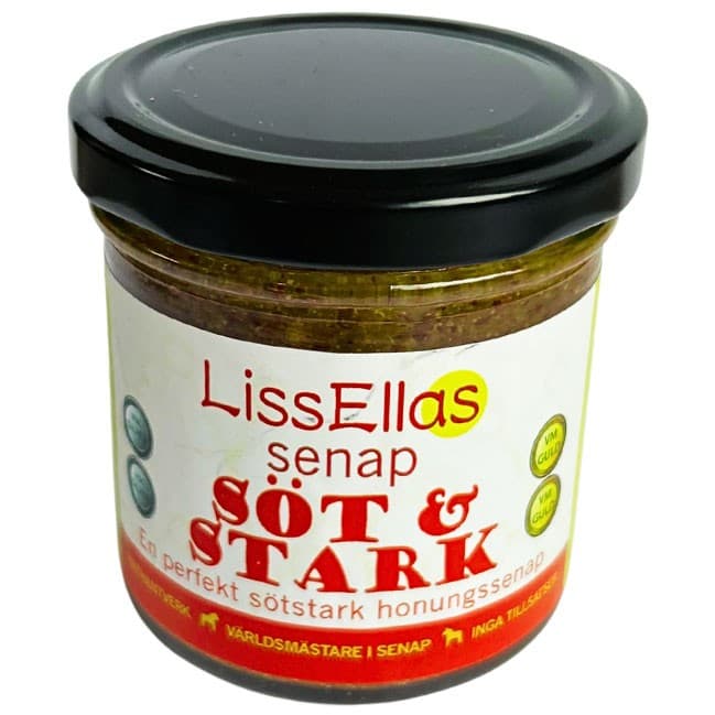 LissEllas Söt & Stark Senap 150g