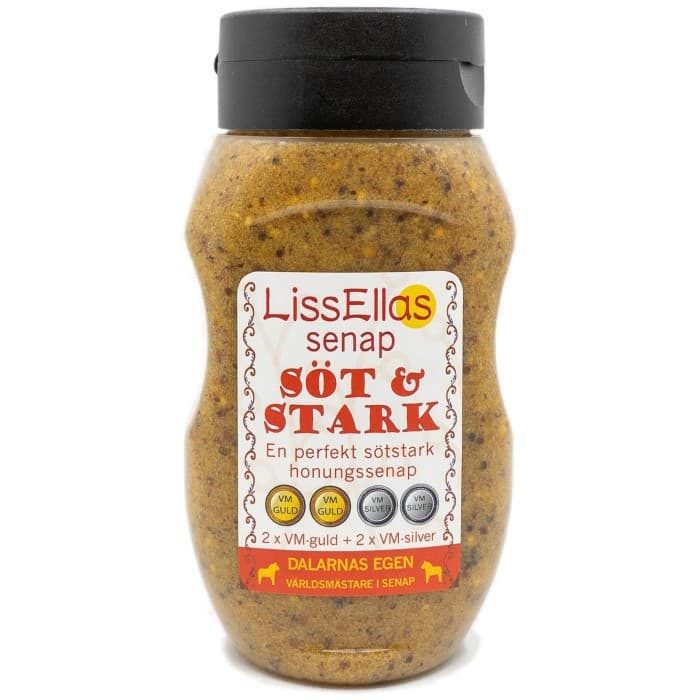 LissEllas Söt & Stark Senap 300g