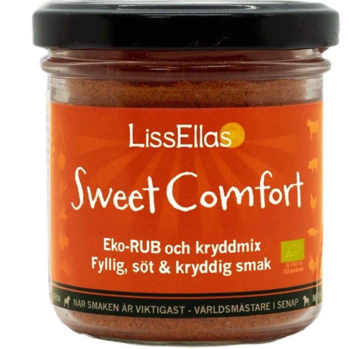 LissEllas Sweet Comfort Eko-Rub & Kryddmix 80g – från LissEllas Senap – 132 kr – hos Delitea
