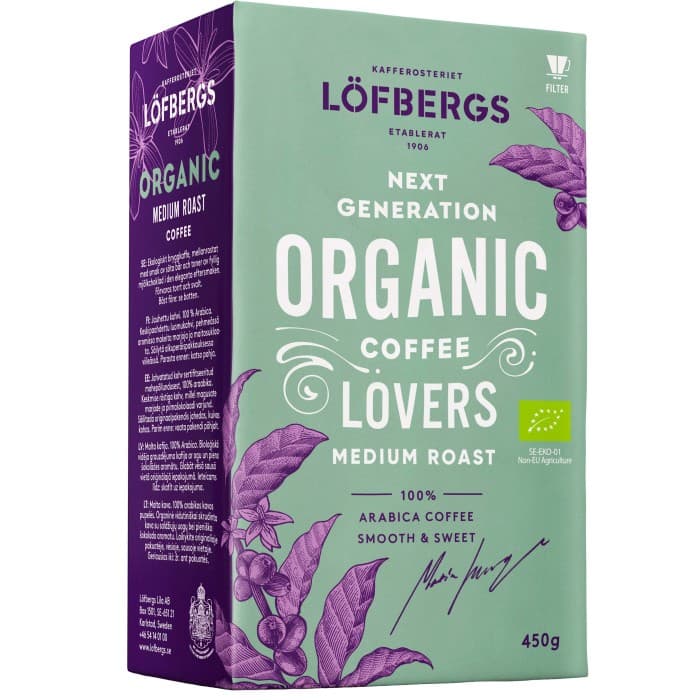 Löfbergs Kaffe Mellanrost Eko 450g