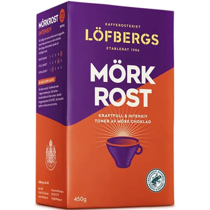 Löfbergs Mörkrost Bryggkaffe 450g från Löfbergs - köp hos Delitea