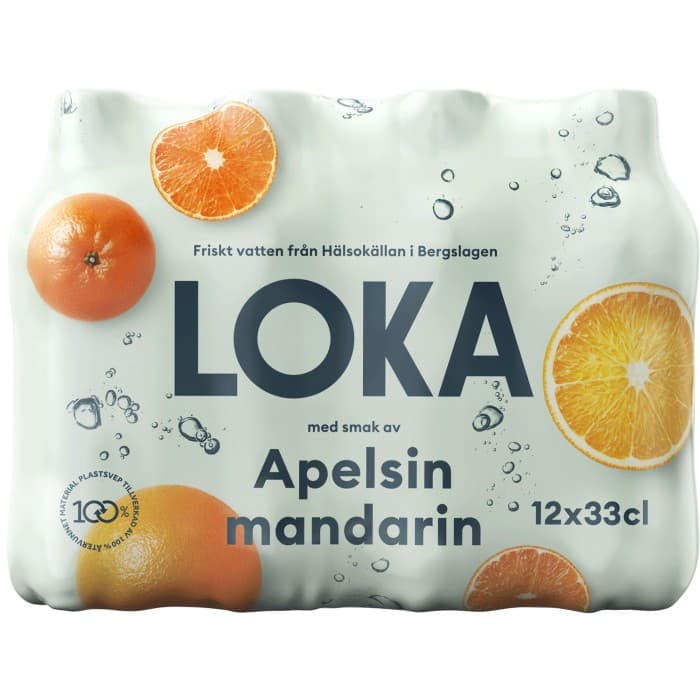 LOKA Apelsin Mandarin PET 12x33cl – från LOKA – 62 kr – hos Delitea