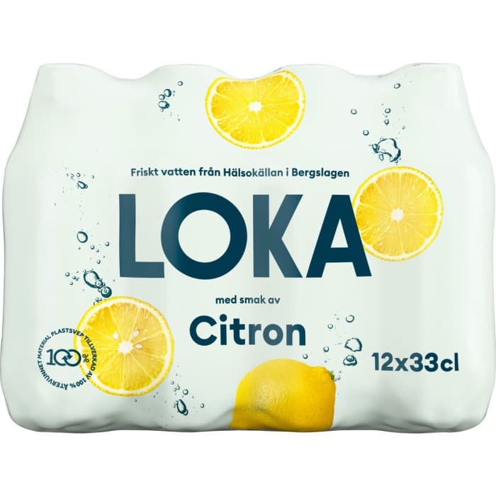 Loka Citron PET-flaska 12x33cl