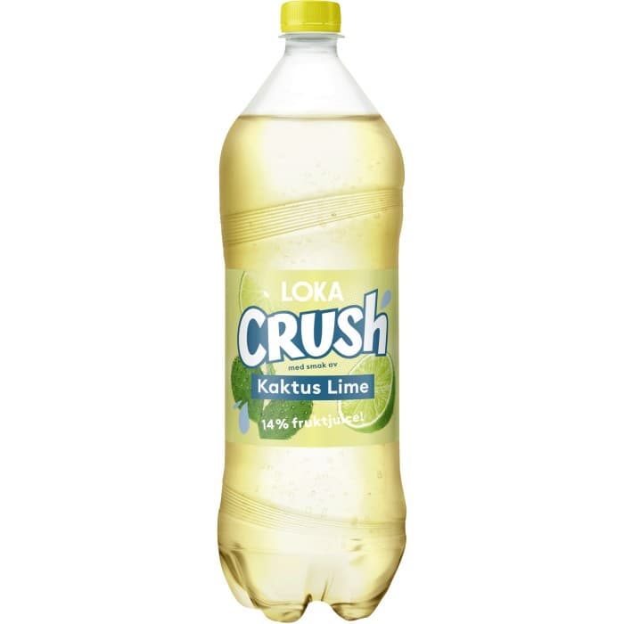 LOKA Crush Kaktus Lime PET 1,4L – från LOKA – 24 kr – hos Delitea