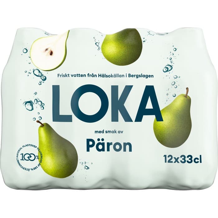 Loka Päron Flaska 12x33cl
