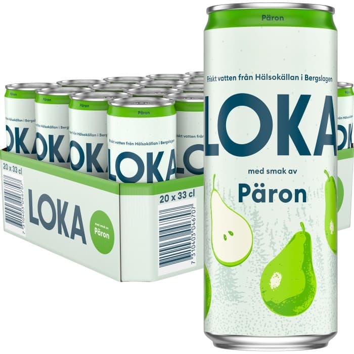 Loka Päron Slim Burk 20x33cl – från LOKA – 113 kr – hos Delitea