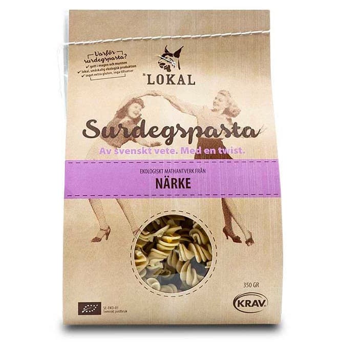 LOKAL Svensk Surdegspasta Vete EKO 350g från LOKAL – köp hos Delitea