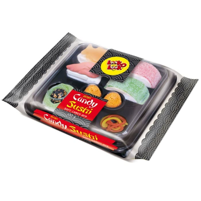 Look-o-look Mini Candy Sushi 100g – 32 kr – hos Delitea