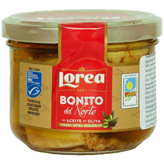 Lorea Bonito del Norte Vit Tonfisk 225g från Lorea – köp hos Delitea