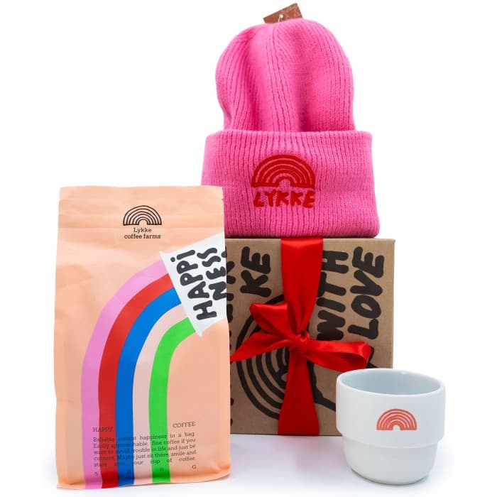 Lykke Julbox Stor – från Lykke Kaffegårdar – 500 kr – hos Delitea