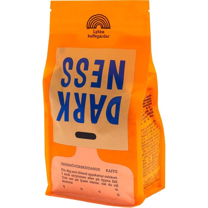 Lykke Kaffegårdar Darkness Bönor 500g – från Lykke Kaffegårdar – 175 kr – hos Delitea