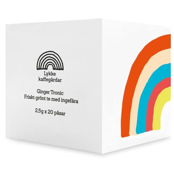 Lykke Kaffegårdar Ginger Tronic 20 tepåsar från Lykke Kaffegårdar – köp hos Delitea