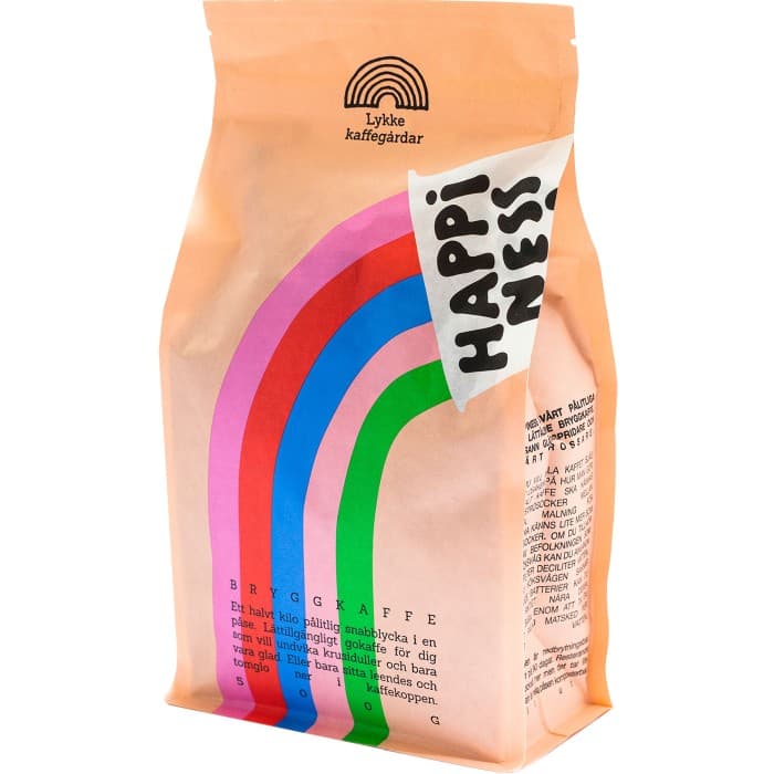 Lykke Kaffegårdar Happiness Malet 500g