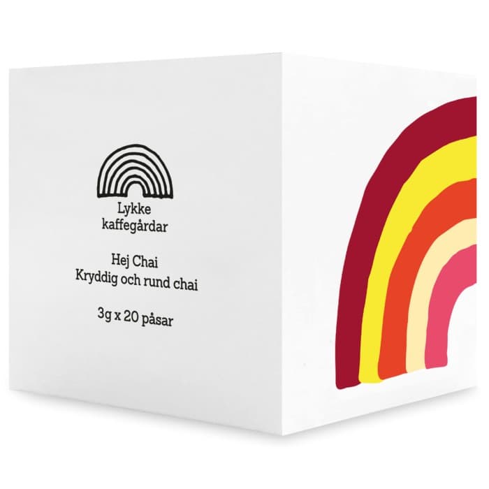 Lykke Kaffegårdar Hej Chai 20 tepåsar från Lykke Kaffegårdar – köp hos Delitea