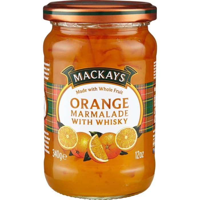 Mackays Apelsin & Whiskymarmelad 340g från Mackays – köp hos Delitea