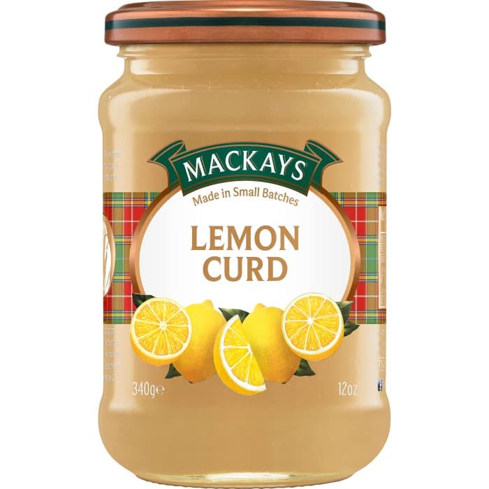 Mackays Lemon Curd Marmelad 340g från Mackays – köp hos Delitea