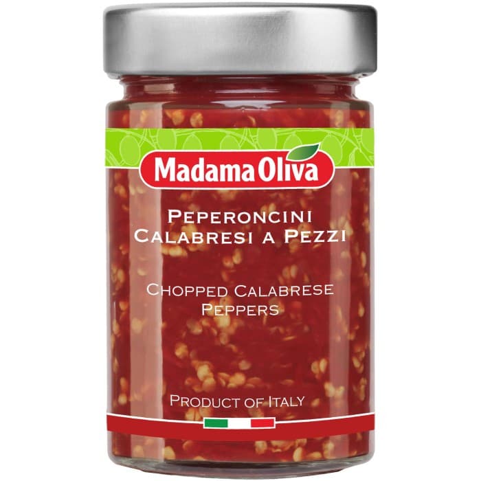 Madama Oliva Hackad Chili 310g – från Madama Oliva – 65 kr – hos Delitea