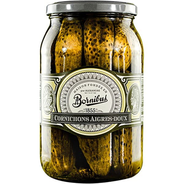 Maison Bornibus Cornichons aigre-doux 860g – från Maison Bornibus – 85 kr – hos Delitea