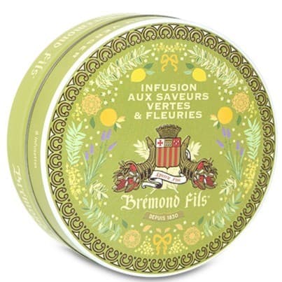 Maison Brémond Örtte Grönt & Blommigt Metallburk 16g från Maison Brémond 1830 – köp hos Delitea