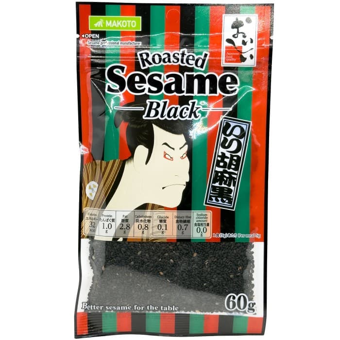 Makoto Roasted Sesame Black 60g – från Makoto – 29 kr – hos Delitea