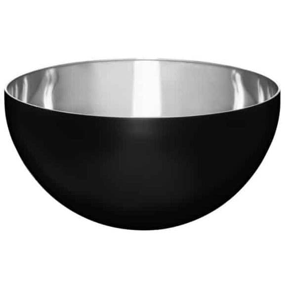 Maku Stålskål Svart 19cm