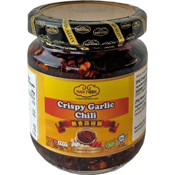 Man Fook Crispy Garlic Chili 170g – från Man Fook – 55 kr – hos Delitea