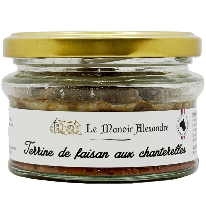 Manoir Alexandre Terrin på Fasan & Kantareller 100g – från Le Manoir Alexandre – 62 kr – hos Delitea